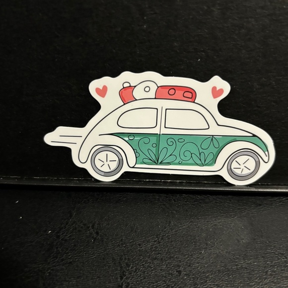 TRAVELING CAR STICKER - Picture 1 of 1